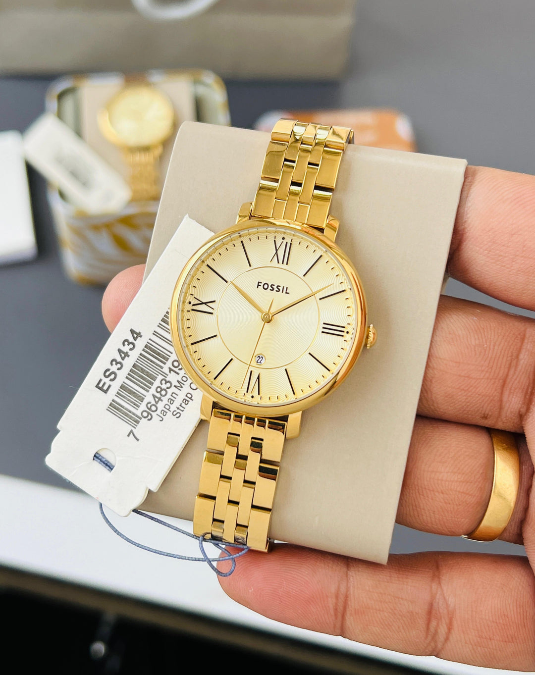 Fossil Jacqueline Gold ES3434